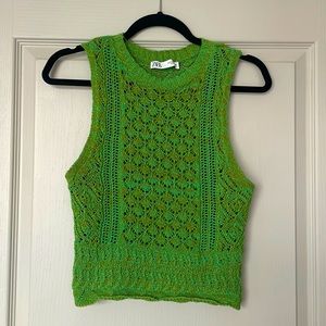Zara Crochet Top